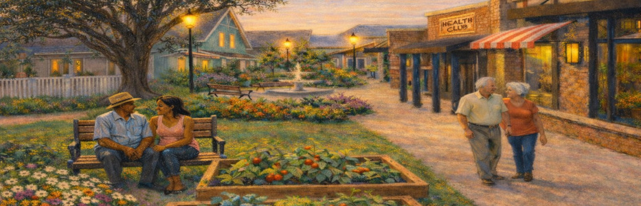 Innovative new dementia village project to include a restaurant and spa