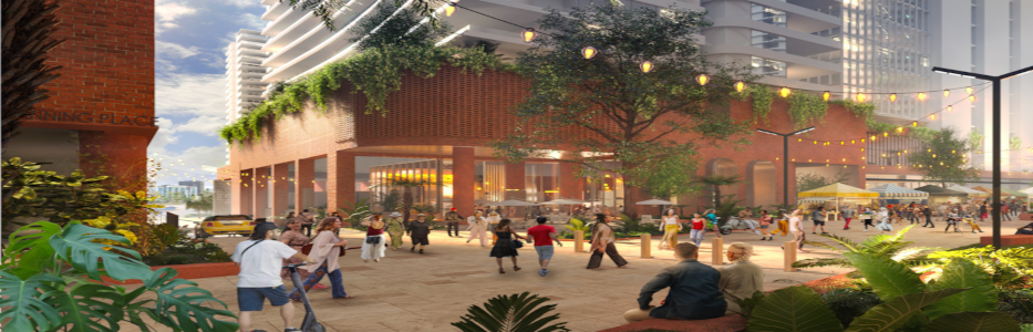 Multigenerational tower, hotel and disability hub proposed for milk factory site