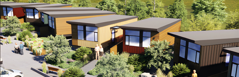 Innovative supportive housing community plan receives development permit
