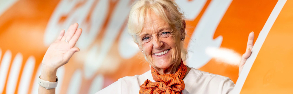 I became a flight attendant at 64, I hope I’m here in my 80s